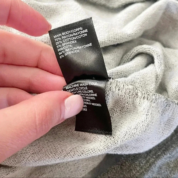 Zella gray ruched tie dress size small - Picture 12 of 13